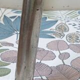 Formica blue & chrome stool 1960