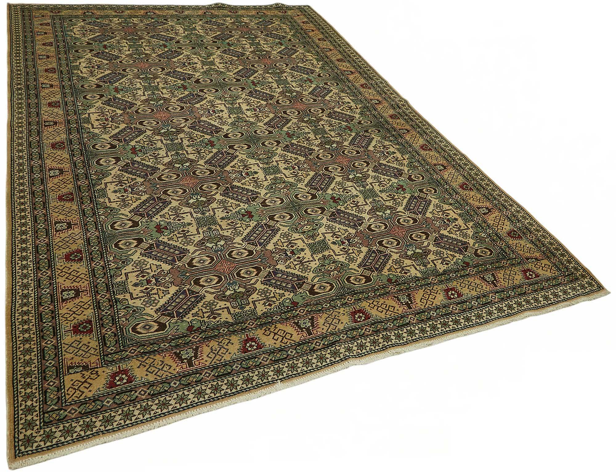 Turkish Wool Vintage Kayseri Rug 195 cm x 288 cm