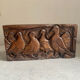 Carved wooden room decoration