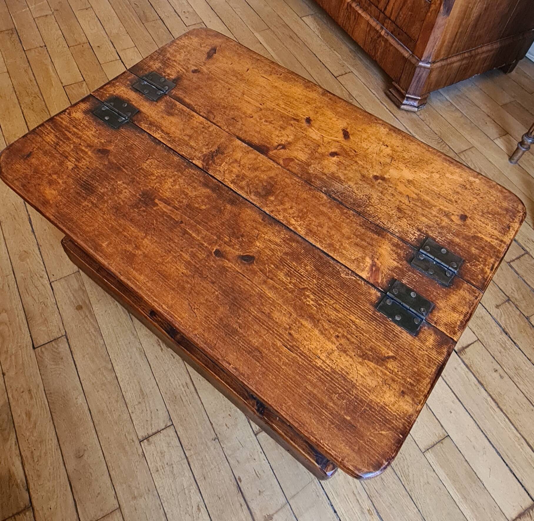 Wooden coffee table (chest or bar)