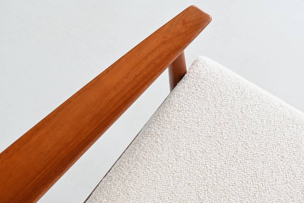 Svend Age Eriksen three-seat sofa in teak Glostrup Denmark 1960