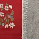 Romanian kilim rug from the 1950s