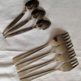 Lot cutlery stainless steel Amefa 70s