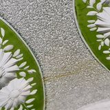 Bohemian Crystal Vase, Late 19th Century