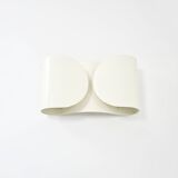 White "Foglio" wall light by Tobia & Afra Scarpa for Flos, 1960s.