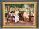 "In the park" Belgian oil painting signed.