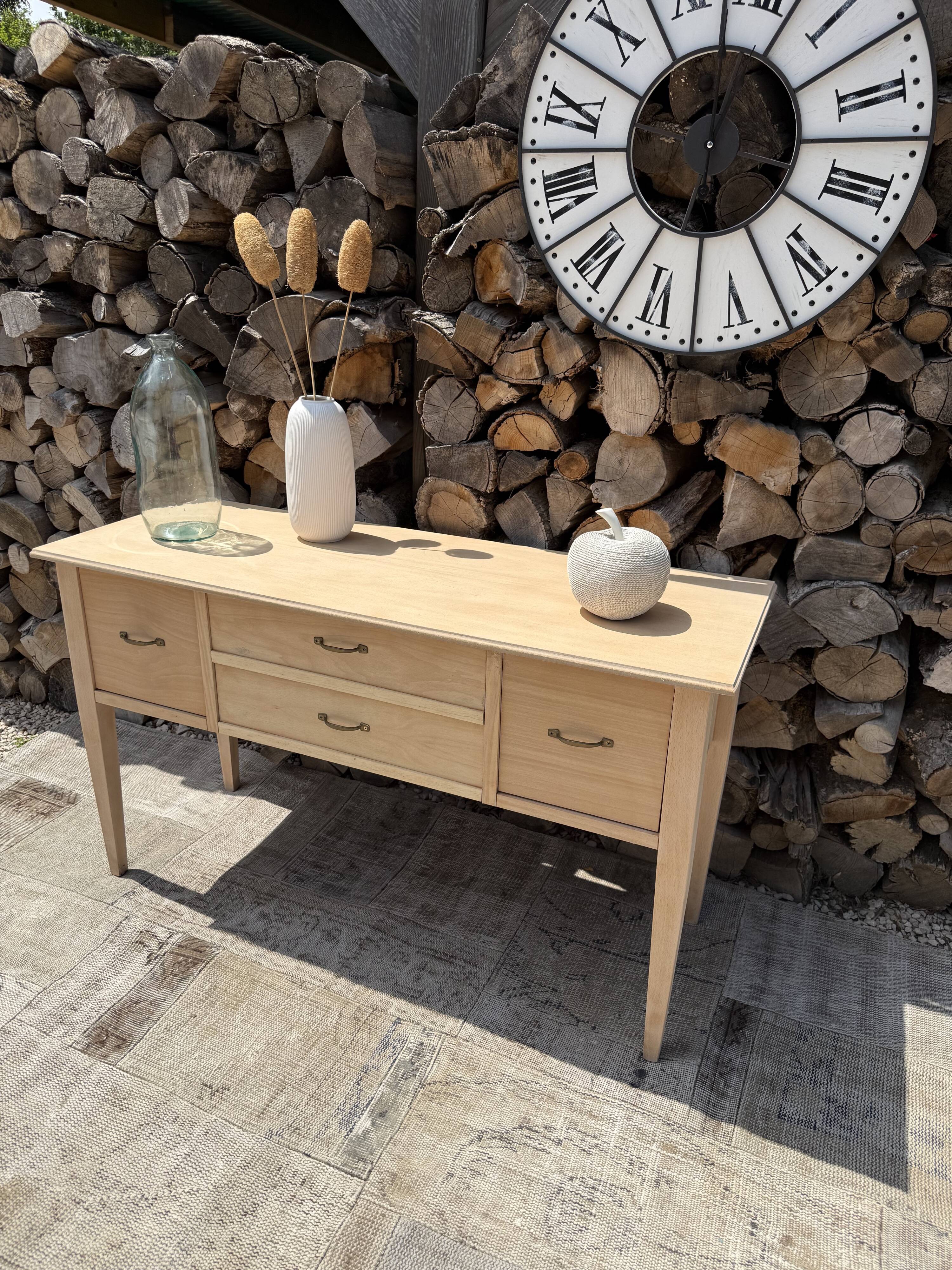 Small renovated antique buffet
