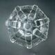 Star crystal ashtray