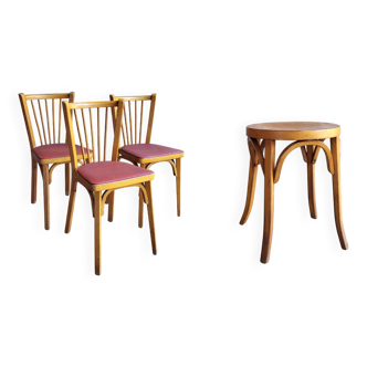 Chaises & tabouret Baumann