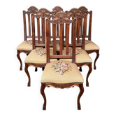 Lot of 6 Regency style chairs