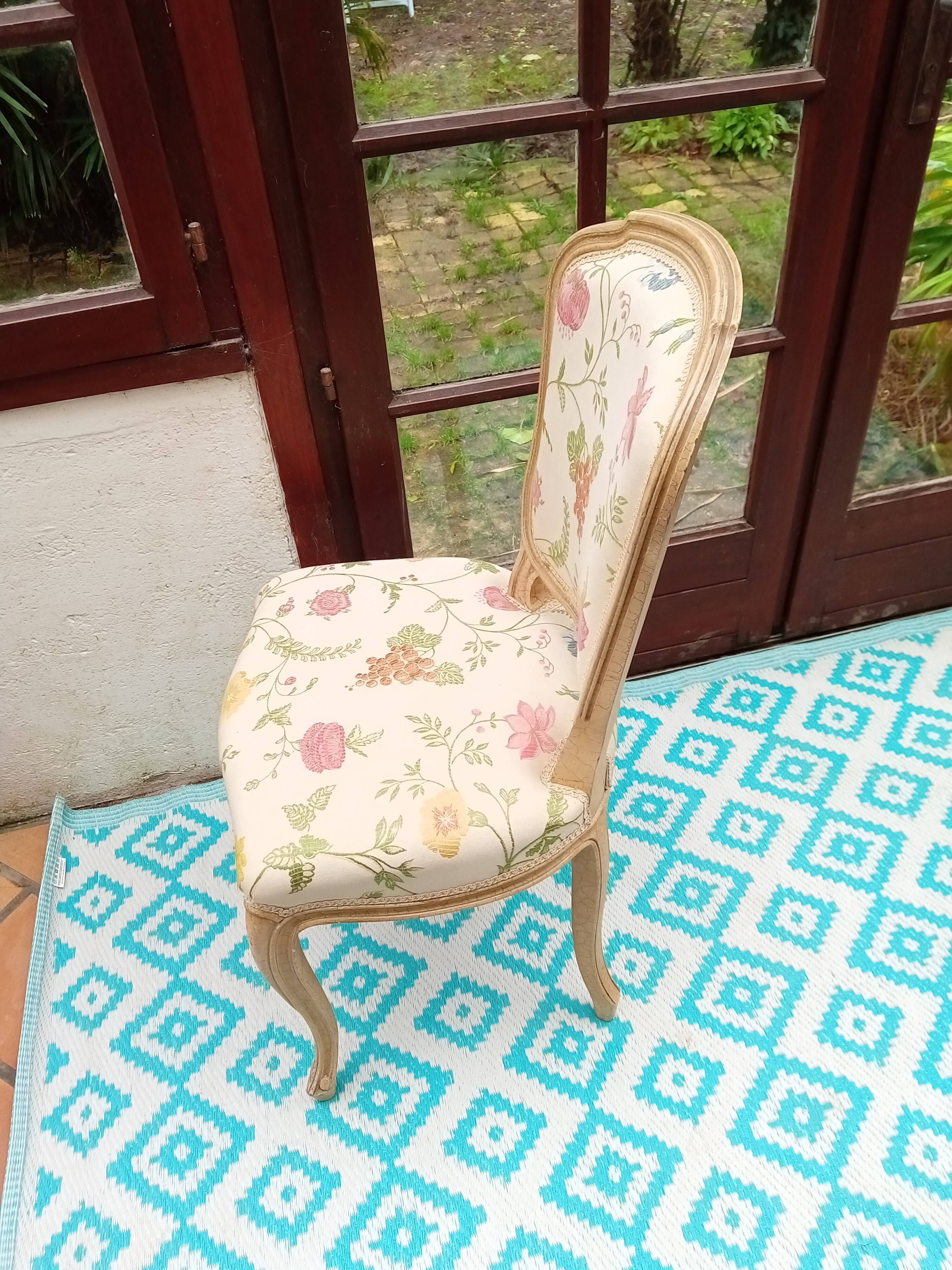 Upholstered chair Louis XV