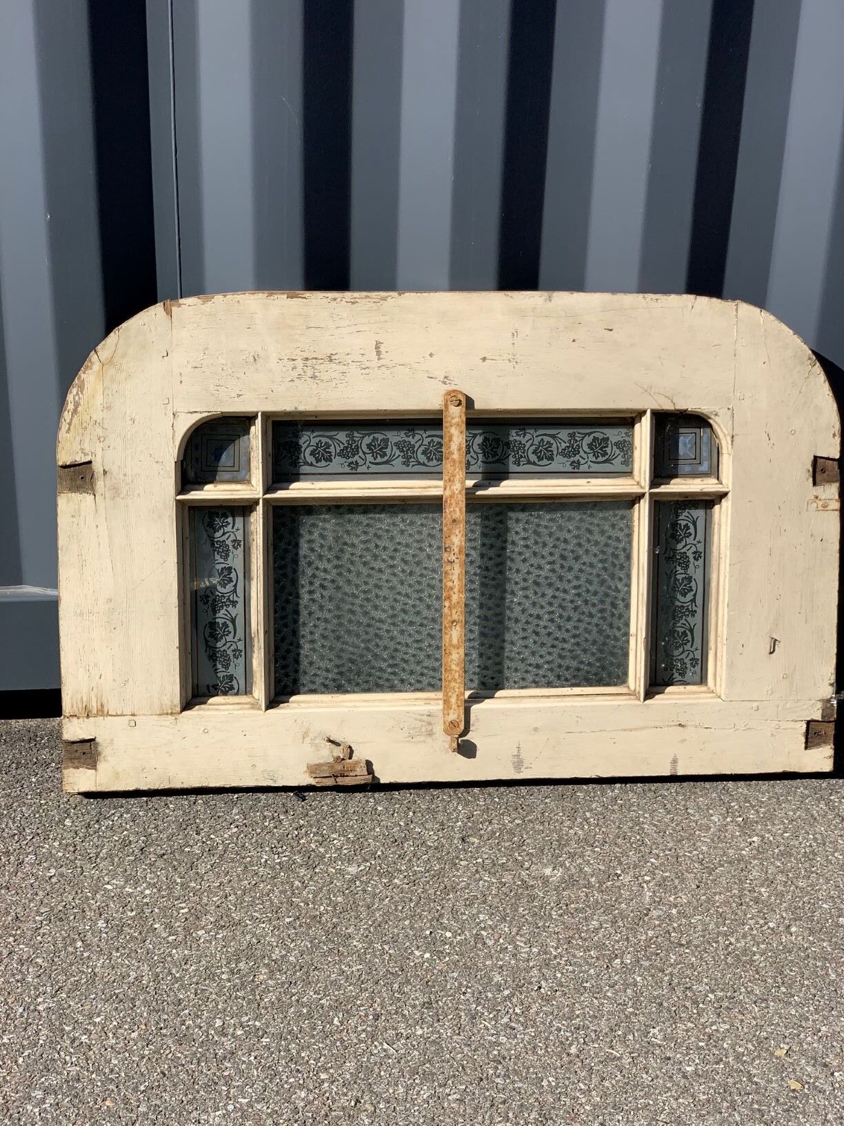 1930 Door Imposte from Beaujolais