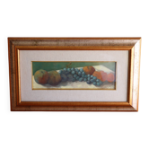 Still Life with Fruits – oil on framed panel