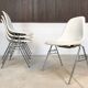 Early chairs by Charles & Ray Eames for Herman Miller, 1950s, set of 4