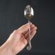 Ensemble de couverts design torsadé en spirale artisanal set de 5