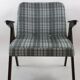 Fauteuil vintage Bunny de Jzef Chierowski années 1970