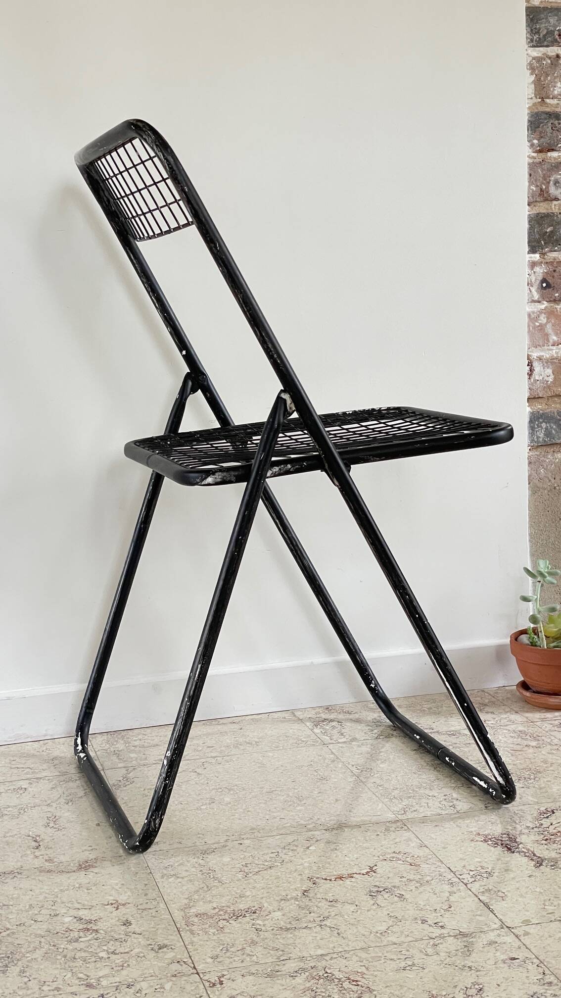 Folding chair by Niels Rangelgaard Ikea vintage