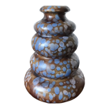 Speckled ceramic vase, Belgium, circa 196O.