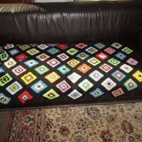 70's crochet blanket