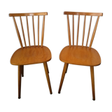 Pair of Scandinavian bar chairs