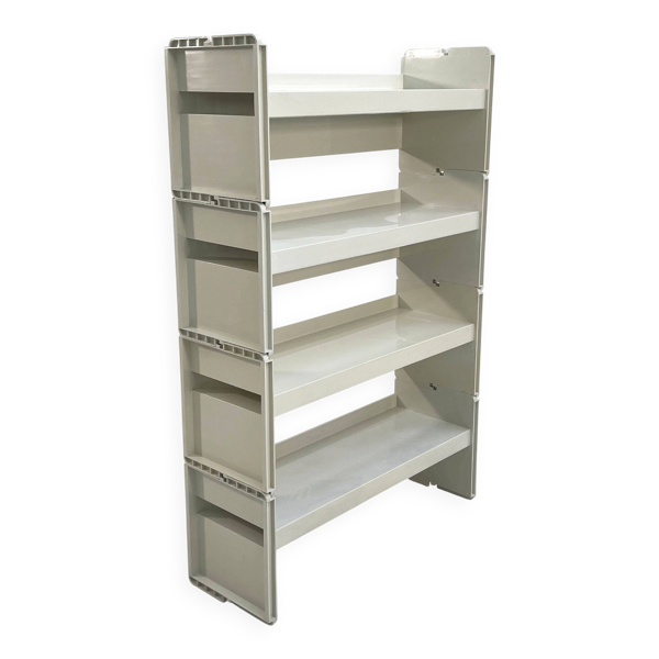 Etagère modulable Jeep blanche par De Pas, D'Urbino & Lomazzi pour BBB 1970 — Beyit