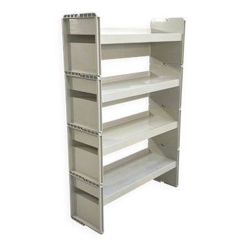 Modular white Jeep shelf by De Pas, D'Urbino & Lomazzi for BBB 1970
