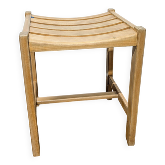 Tabouret André Sornay en hêtre