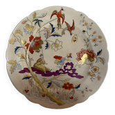 Assiette ancienne en faïence en Imari XIX