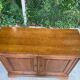 Vintage Louis Philippe solid oak sideboard, 20th century