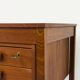 Petit bureau en teck avec trois tiroirs de Domino Møbler, années 1970.