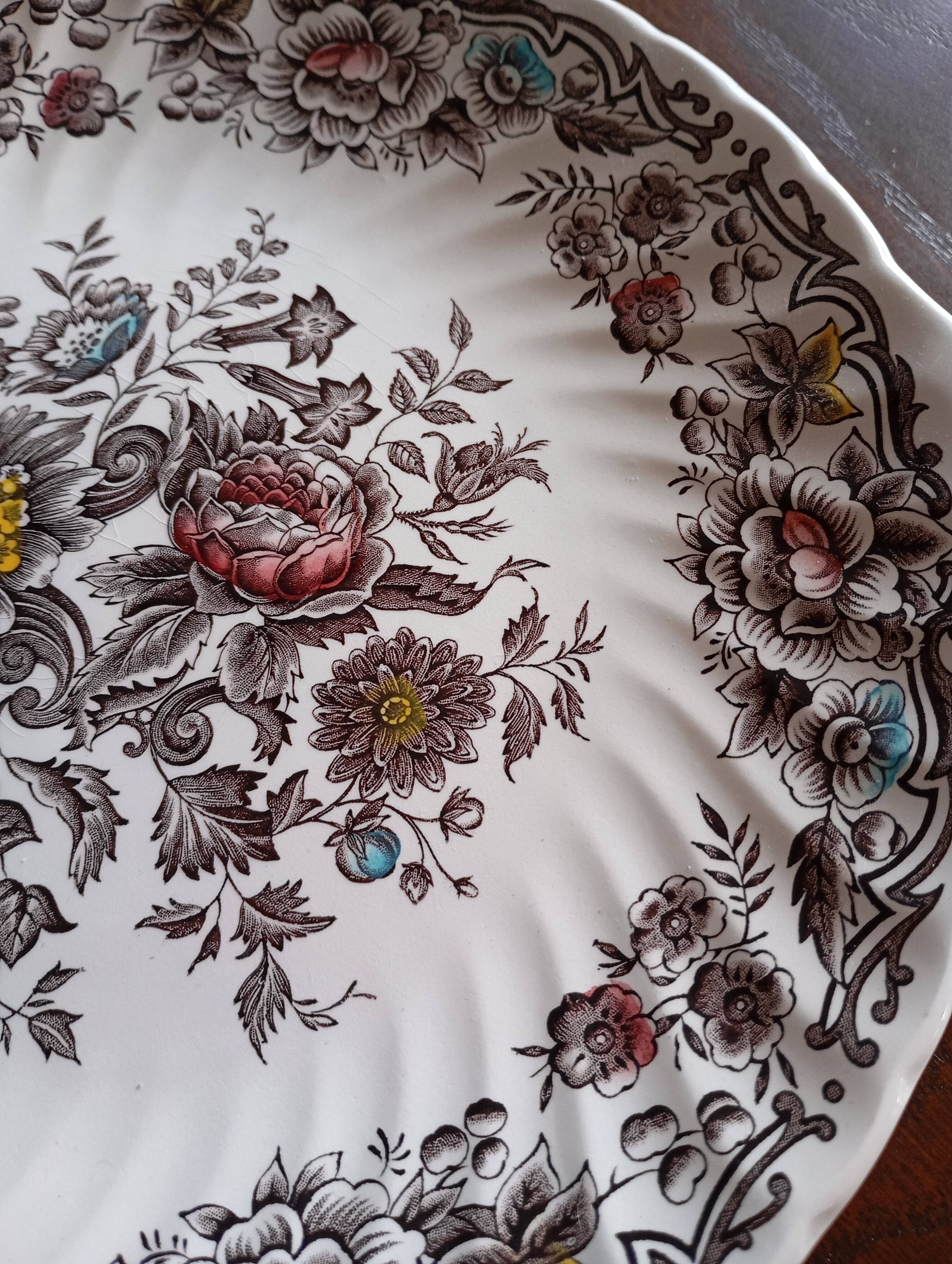 Plat à tarte anglais Ridgway "Clifton"