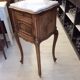 Table de chevet bois et marbre