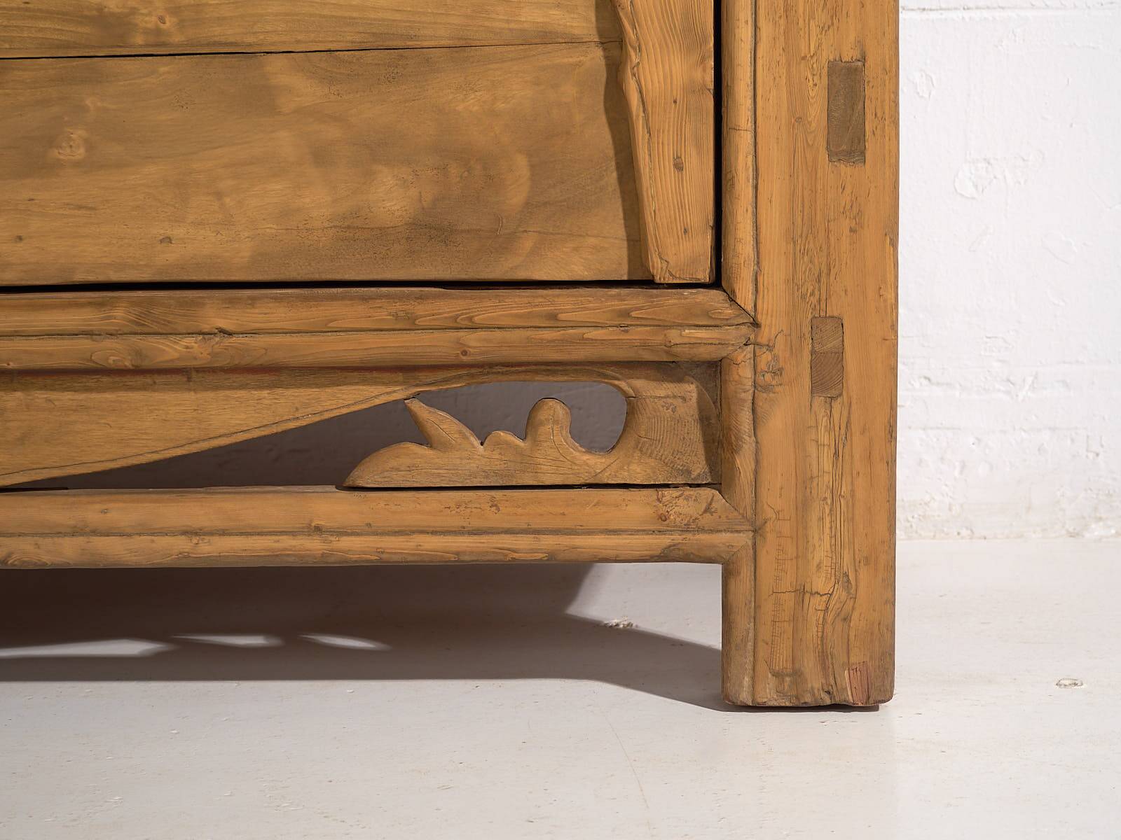 Small antique two-door sideboard (c.1900) #4