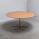 Large 'circular' oak dining table by Arne Jacobsen for Fritz Hansen, 1966