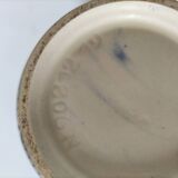 Pichet en faïence à décor floral, années 1950-1970