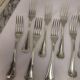 Christofle cutlery set in silver metal 36 pieces with its box
