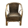Vintage wicker children's chair