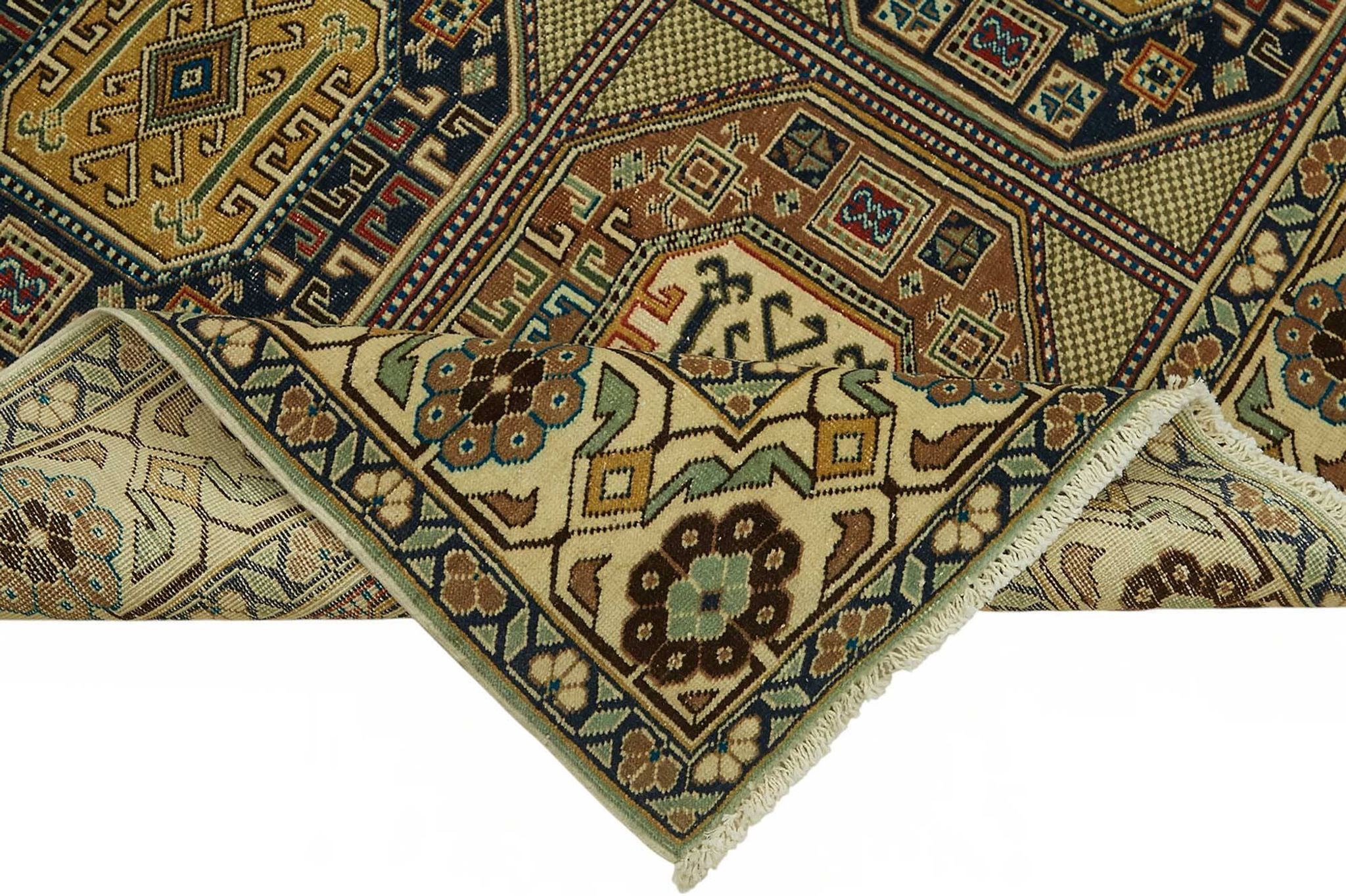 Tapis vintage en laine turque Kayseri