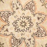 Tapis persan 8x12 Beige & Khaki 60s, 242x355Cm