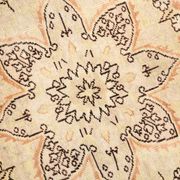 8x12 Beige & Khaki 60s Persian Rug, 242x355Cm
