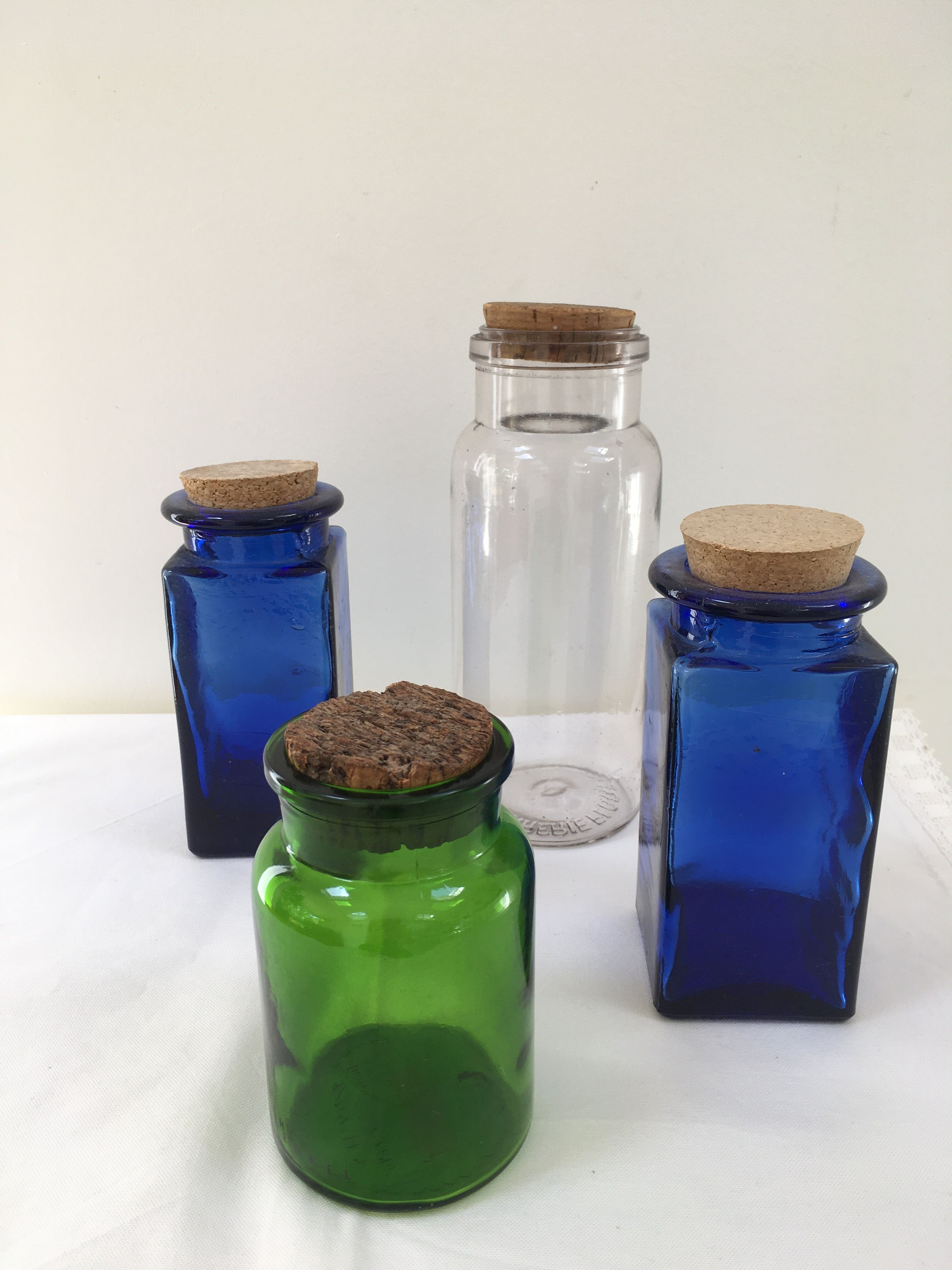 Vintage jar apothecary style