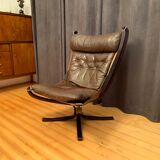 Falcon armchair designed by Sigurd Ressell, Vatne Möbler, Norway, 1970s