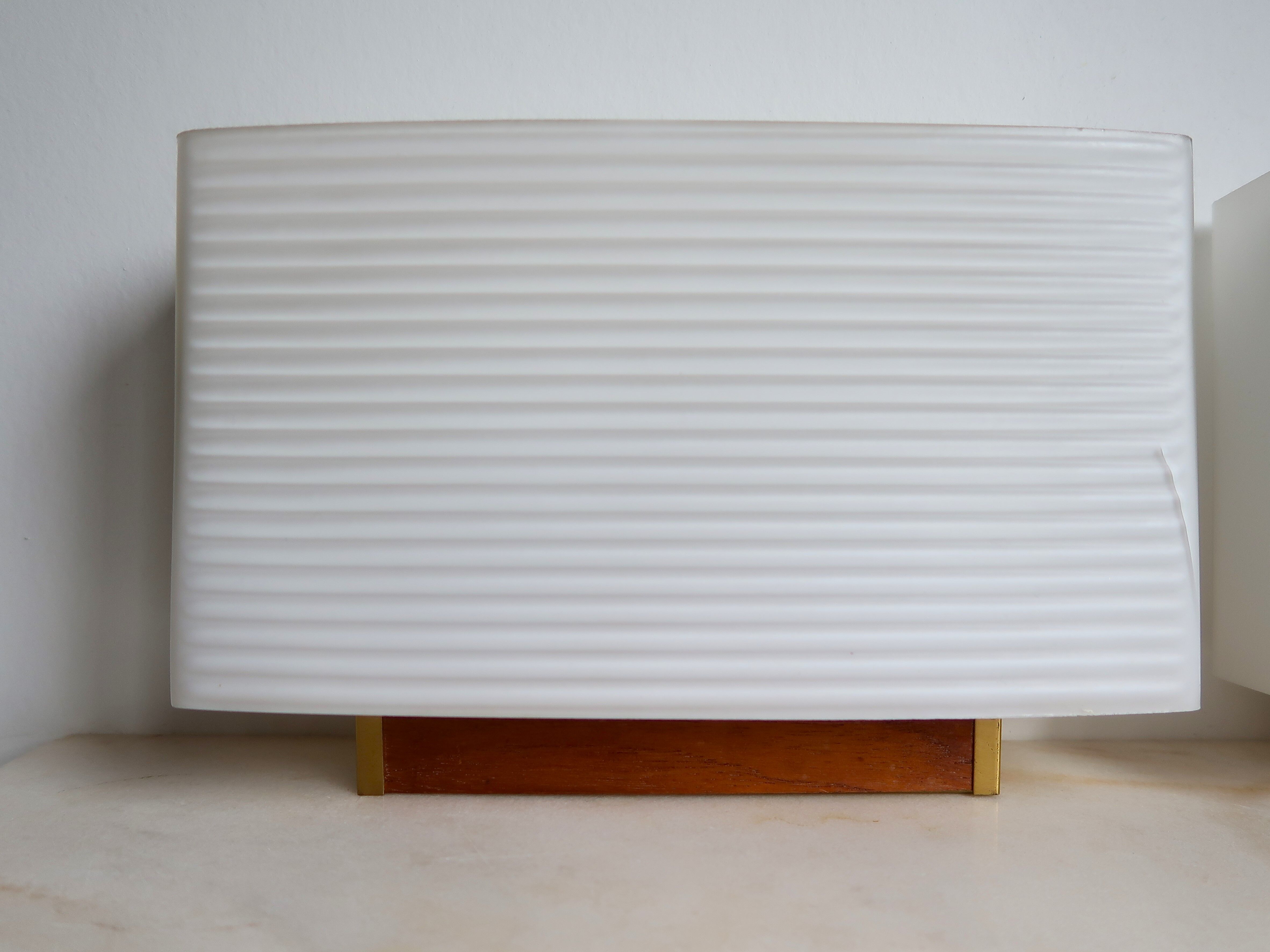 Pair of vintage wall lamps 60 70