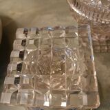 19th century cut crystal drageoirs