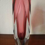 Antique Murano Sommerso vase, vintage Italian vase, 50s and 60s design