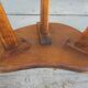 Tabouret tripode vintage en bois