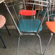 Vintage metal chair from the 80s