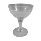 Champagne glass glass chiseled