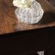 19-hole flower vase, vintage glass soliflores