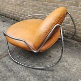 Chaise ondalunga vintage Gastone Rinaldi 1971